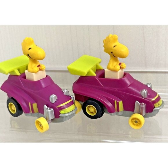 Vintage McDonald's Peanuts Happy Meal Toys 3 NIP & 5 Used Lucy Snoopy  1989 1994 - Picture 11 of 16